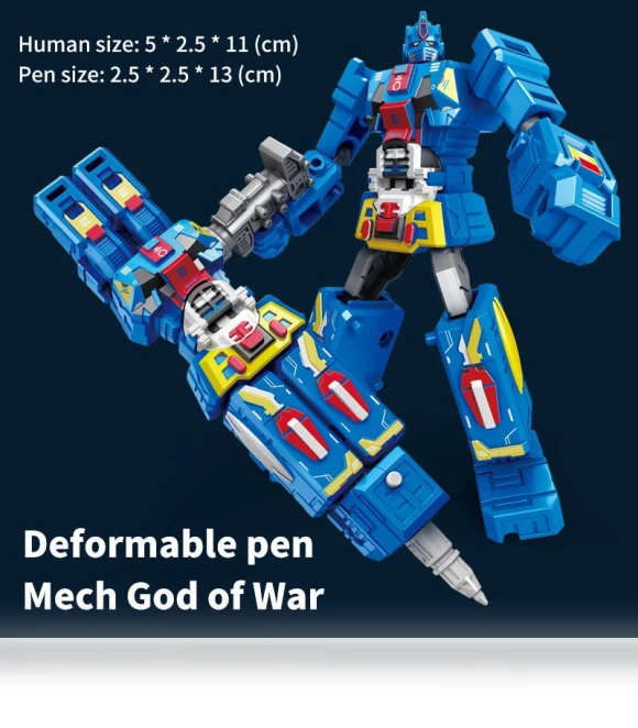 Transformable Robot Pen Toy — Interactive Learning Devices, Write Charms