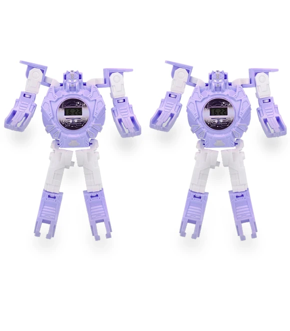Transforming Robot Electronic Wristwatch Toy — Interactive Learning Devices, Neoglint