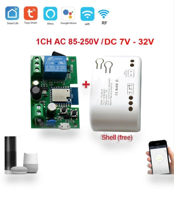 WiFi Access Control Relay — Smart Home Modules, TrendVibeCN