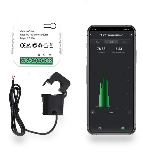 WiFi Smart Meter with CT — Smart Home Modules, TrendVibeCN
