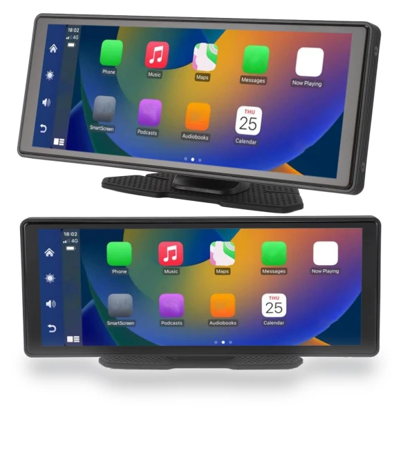 Wireless Touchscreen Carplay with Dashboard Panel — Stereo Receivers, Kayomart