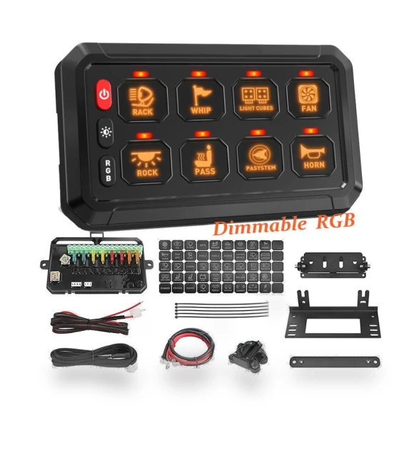 Adjustable RGB Touch Panel — Light Kit, Simple Market