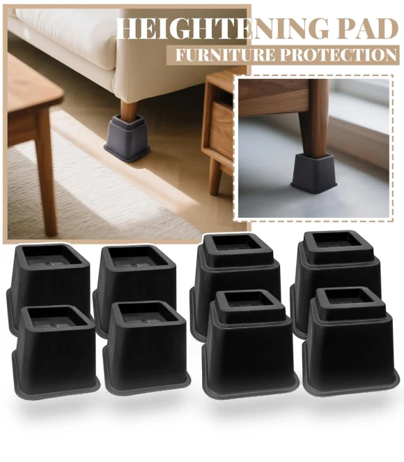 Adjustable Smart Furniture Riser — Bed Risers, Gloves