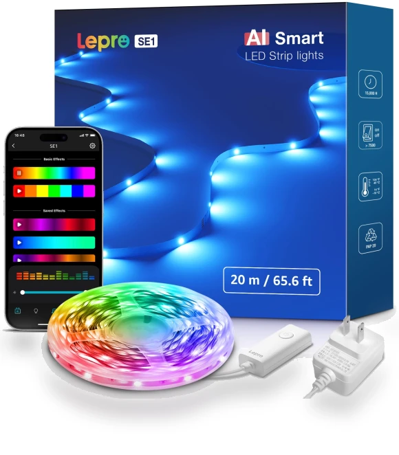 AI Generated Light LED Strip — LED Strips, Lepro