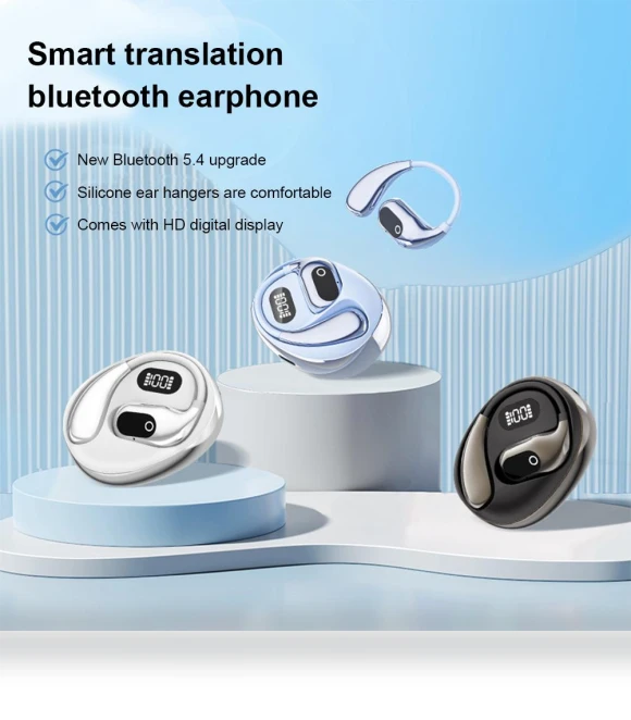 AI Intelligent Translation Bluetooth Headset — Headsets, greenyard