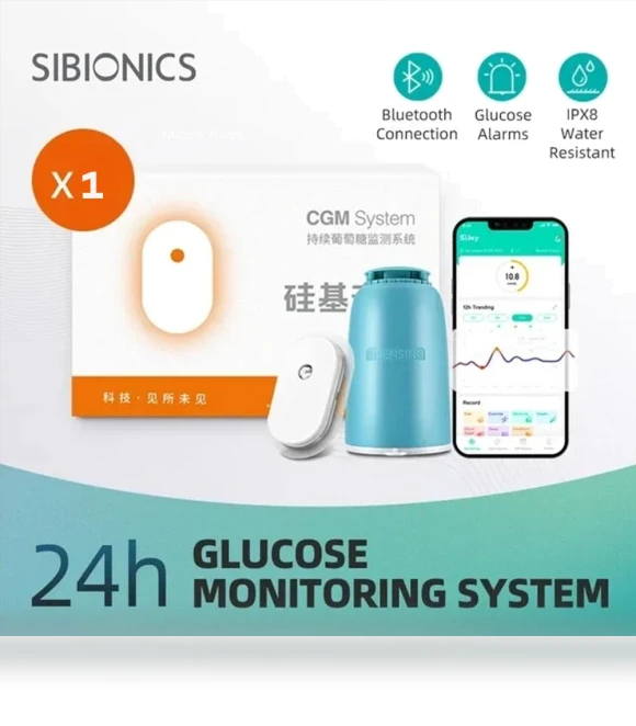 CGM Sensor — Diabetes Monitoring Devices, Sibionics