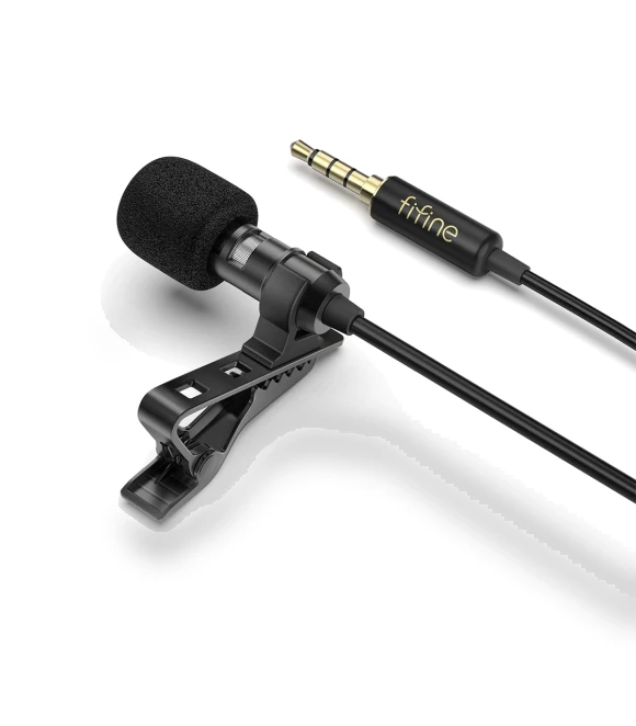 Clip Mini Pin Condenser Microphone — Microphones, FIFINE
