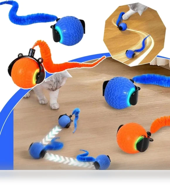 Interactive Smart Ball for Pets — Interactive Animal Companions, Jiaqiinfee