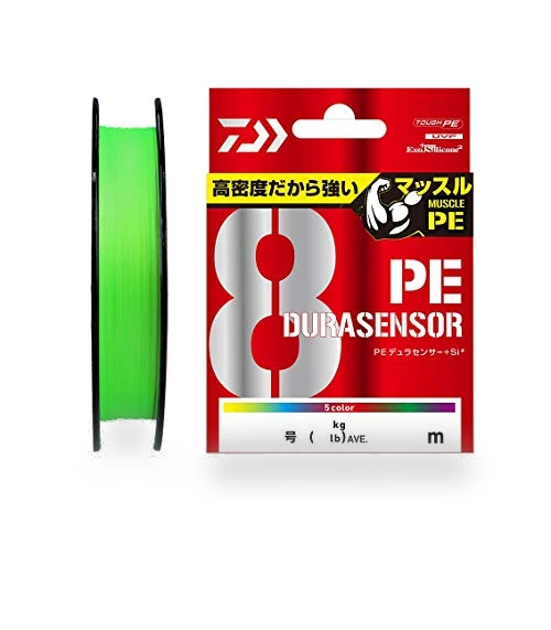 PE Line UVF PE Dura Sensor x 8 + Si2 — Braided, Daiwa