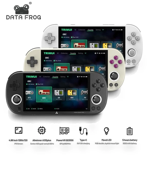 Smart Pro Portable Gaming Console — GEM Box Gaming, DATA FROG