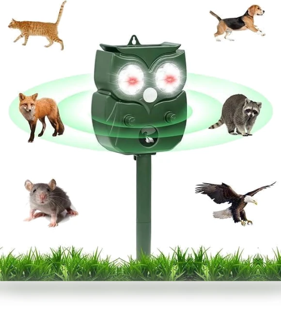 Solar Animal Repeller Ultrasonic — Repellents, YDM Beauty Life
