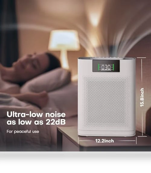 Air Purifier for Large Room — HEPA Air Purifiers, Honeyuan