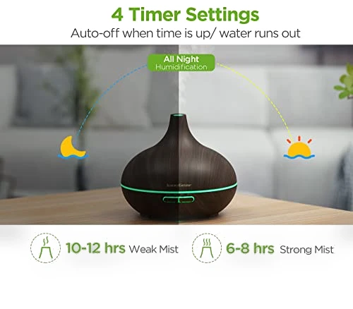 Aromatherapy Diffuser & Essential Oils Set — Diffusers, InnoGear