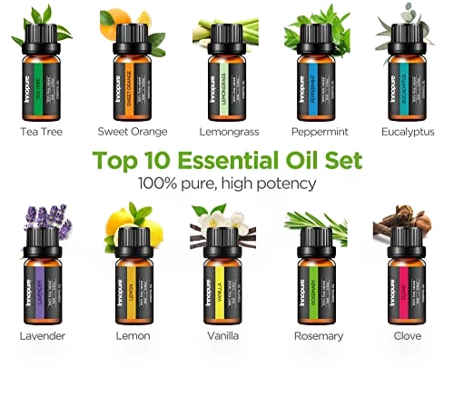 Aromatherapy Diffuser & Essential Oils Set — Diffusers, InnoGear