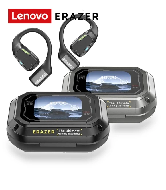 Bluetooth Headphones with AI Noise Cancellation — Over-Ear Headphones, Lenovo