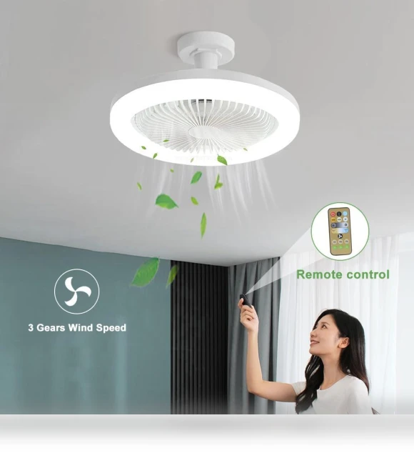 Ceiling Fan with Remote Control — Ceiling Fans, Li You Top Super--056