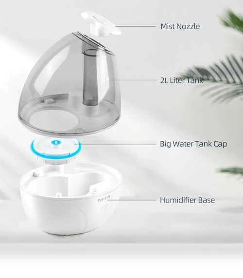 Cool Mist Humidifier — Air Moisturizers, Poksolfy