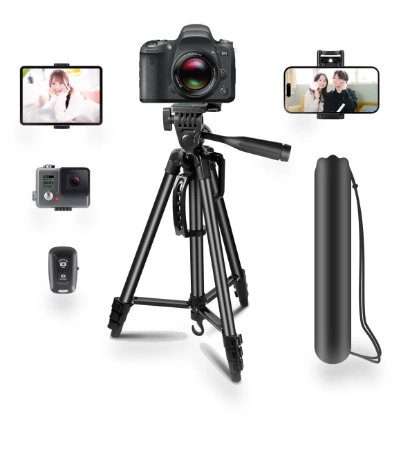 Extendable Tripod with Bluetooth Remote — Camera Supports, MIYAKO