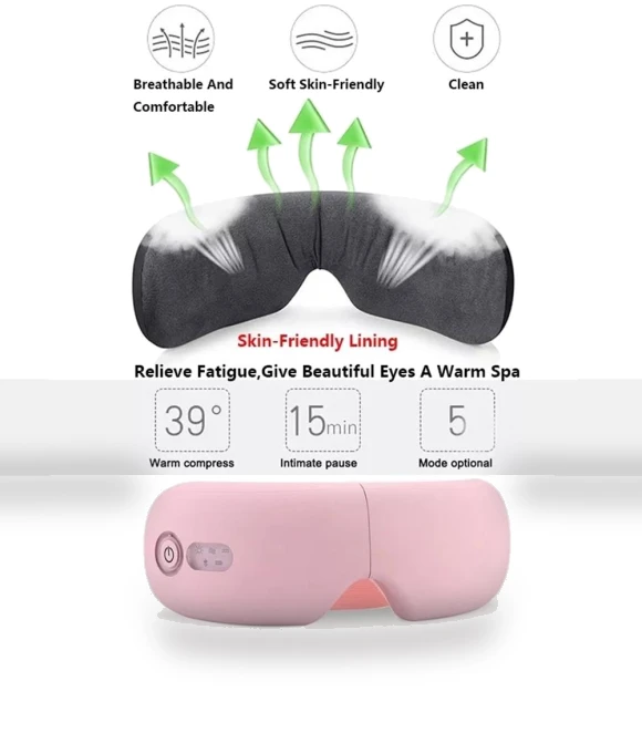 Eye Massager with Bluetooth — Rollers & Pens, Stone Home