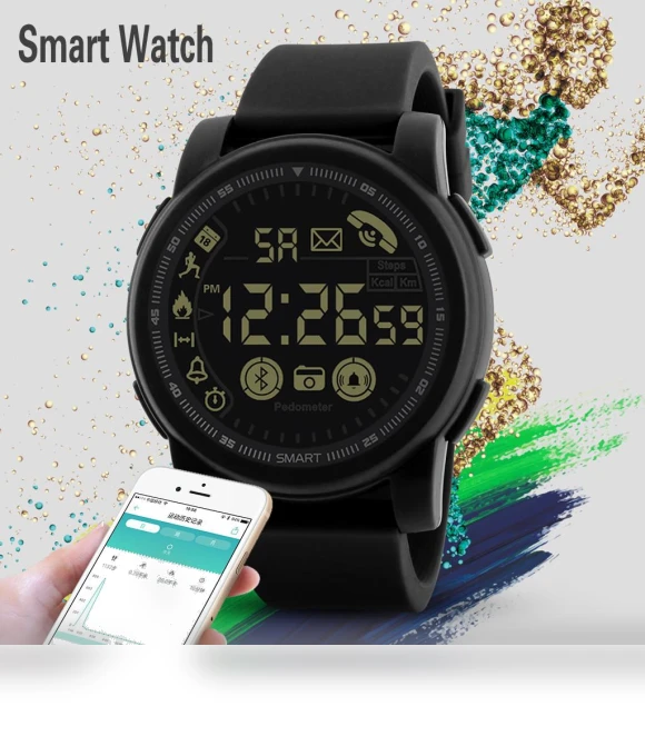 Fitness Waterproof Bluetooth Smart Watch — Smartwatches, molihua