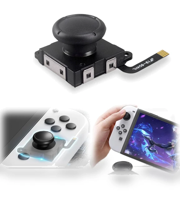 Hall Effect Joystick No Drifting 3D Analog Stick Sensor Potentiometer Module — Gaming Controllers, Good Household Items