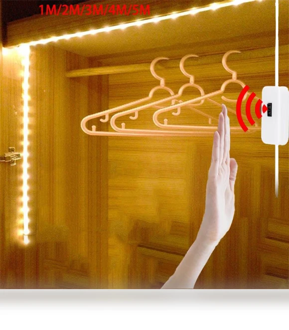 Hand Sweep Sensor Night Light LED Strip — LED Strips, AVE