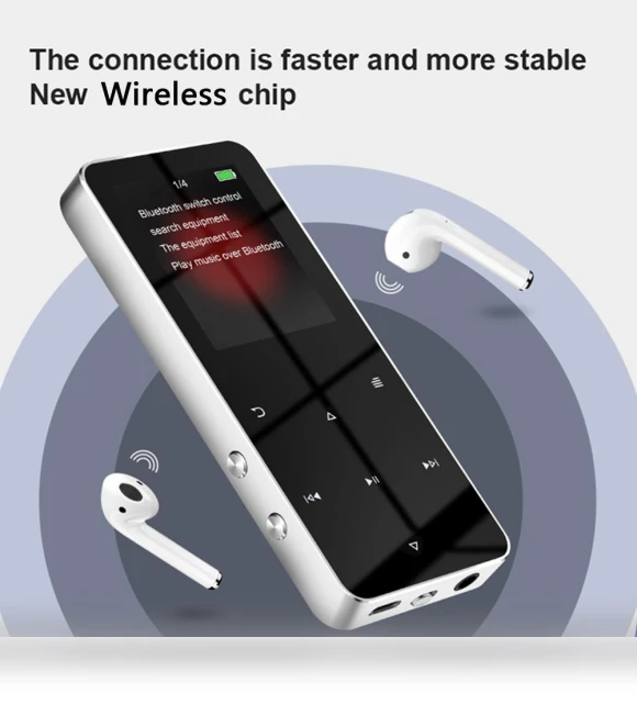 Metal Touch MP3 MP4 Music Player — Portable Media Players, Good Household Items