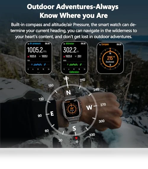 Military GPS Smartwatch — Smartwatches, JnJnhkta