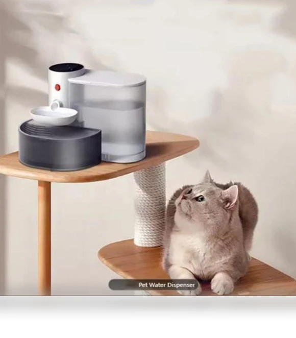 Rechargeable Smart Pet Water Fountain — Fountains, Zhiruei