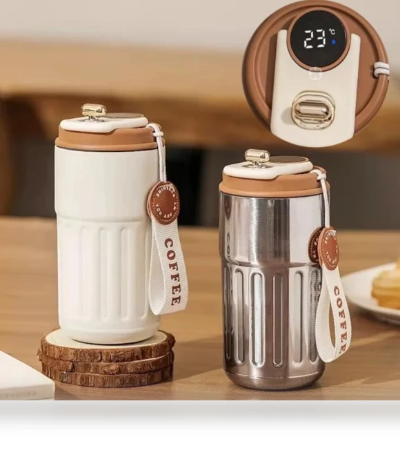 Smart Display Vacuum Insulated Cup — Beverage Warmers, Garden Supplies My