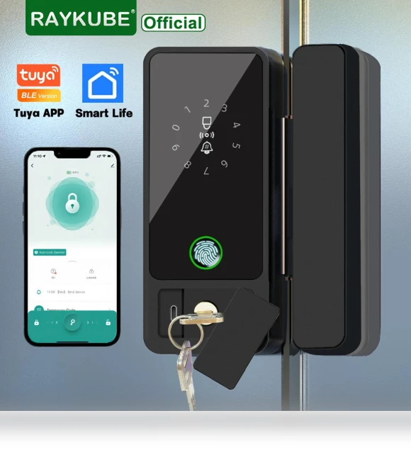 Smart Glass Lock — Smart Home Security, RAYKUBE