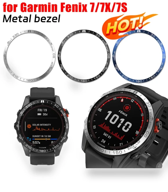 Stainless Steel Bezel Protector — Smartwatches, Good Household Items
