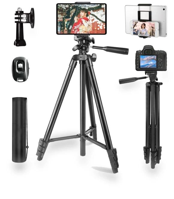Telescopic Bluetooth Tripod with Remote Control — Camera Supports, PEYOU