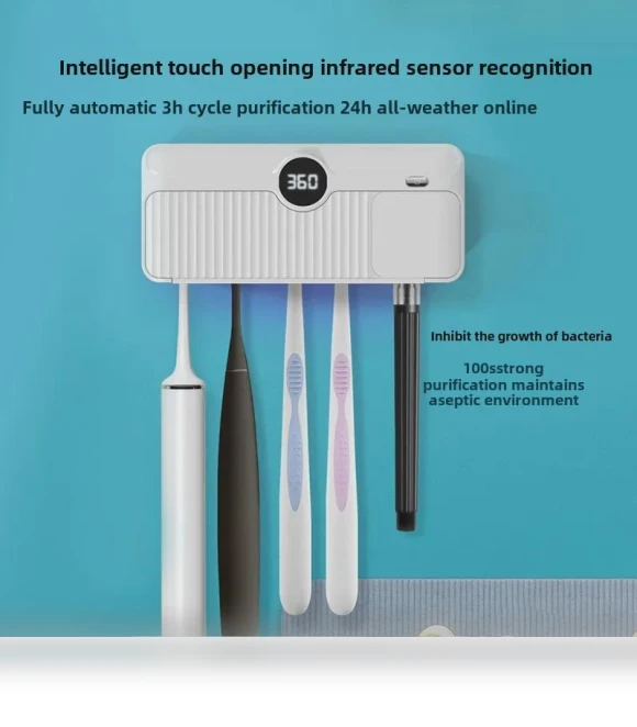 UV Sterilizer for Toothbrushes — Ultrasonic Solutions, ElectroCN