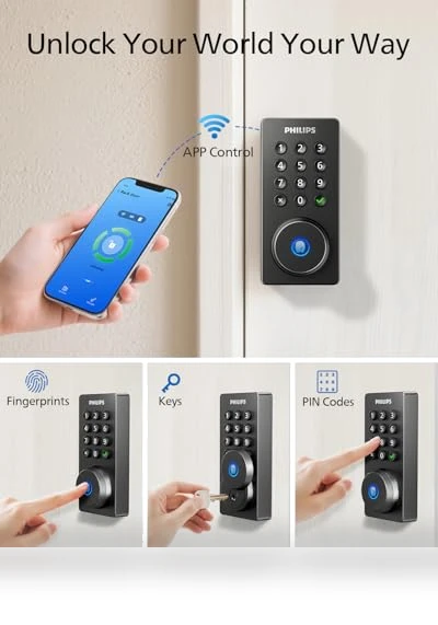 Wi-Fi Door Lock — Smart Home Security, Philips