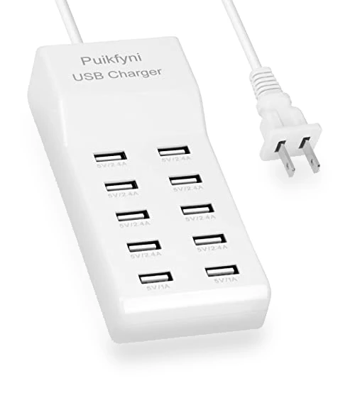 10-Port USB Charger Station — Chargers, WuHanJingJiKaiFaQuJingChengDianZiChanPinJingYingBu