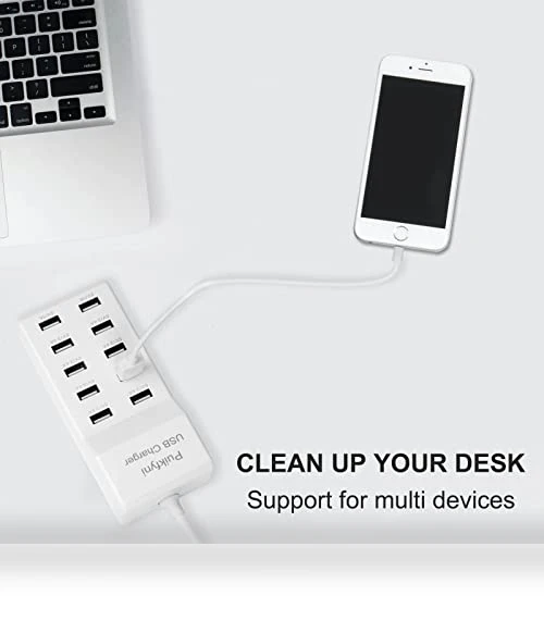 10-Port USB Charger Station — Chargers, WuHanJingJiKaiFaQuJingChengDianZiChanPinJingYingBu