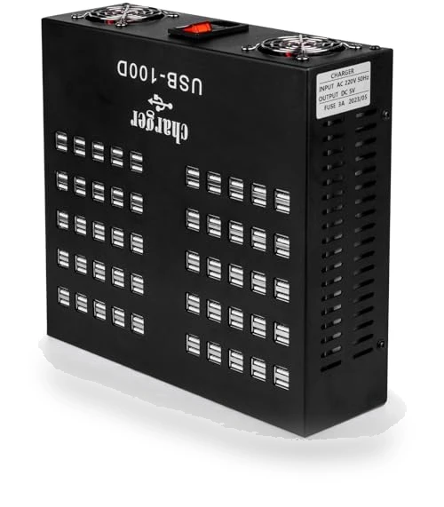 100 Port USB Charging Station — Power Hubs, Cinlinso