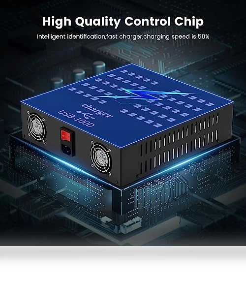 100 Port USB Charging Station — Power Hubs, Cinlinso