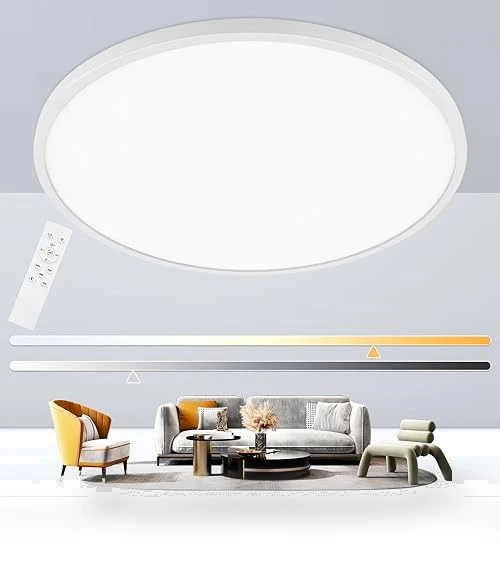 20'' LED Ceiling Light Fixture — Overhead Lighting, Glowall