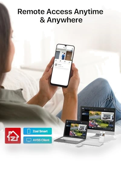 3K Lite 16CH Security Camera System — Smart Home Security, ZOSI