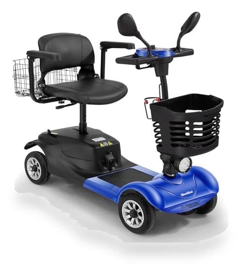 4-Wheel Foldable Mobility Scooter — Push Scooters, WheelWavi