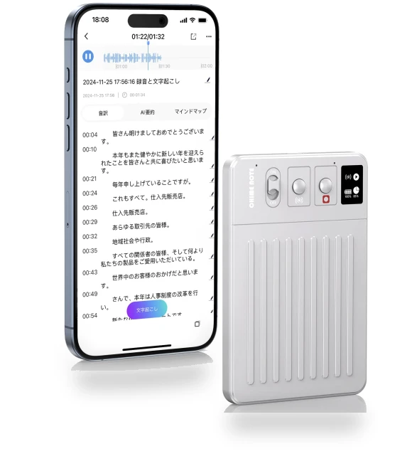 AI Dictaphone Transcription Summarization — Voice Recognition & Productivity Software, Kayomart