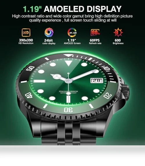 AI Smart Watch with Health Monitoring — Smartwatches, SOUYIE