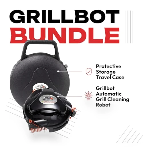 Automatic Grill Cleaning Robot — Combination Brushes & Scrapers, Grillbot