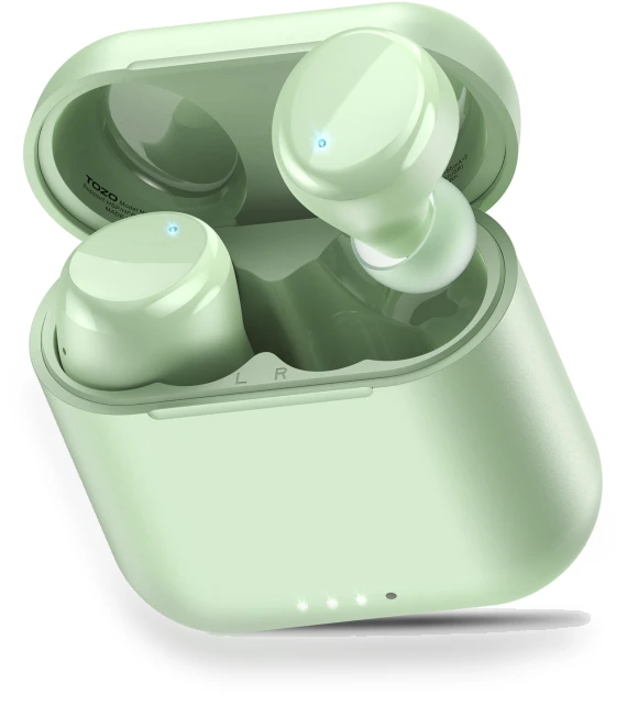 Bluetooth Earbuds with Noise Cancellation — Wireless Headsets for Powersports, TOZO