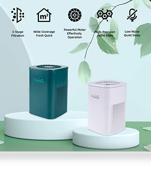 Desktop Air Purifier with HEPA Filter — HEPA Air Purifiers, Frestar