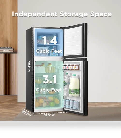 Double Door Refrigerator — Mini Fridges, Midea