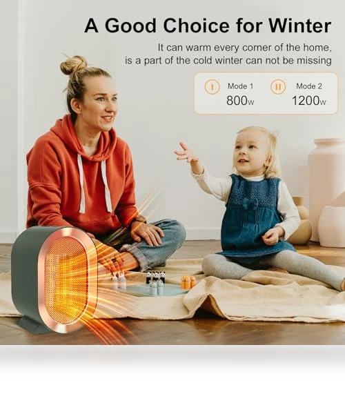 Electric Portable Space Heater — Portable Heating Solutions, Swocky