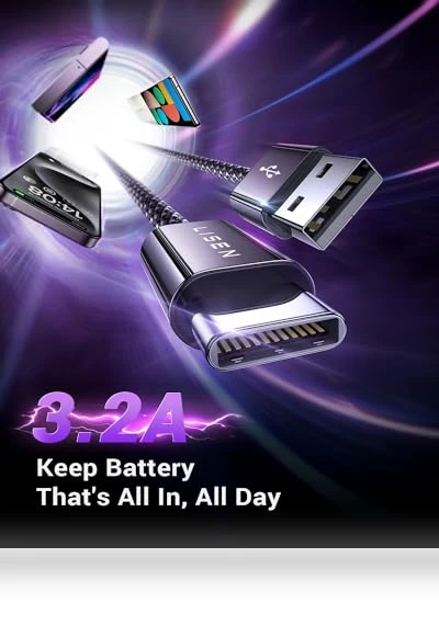 Fast Charging USB to USB C Cable — Cables, LISEN